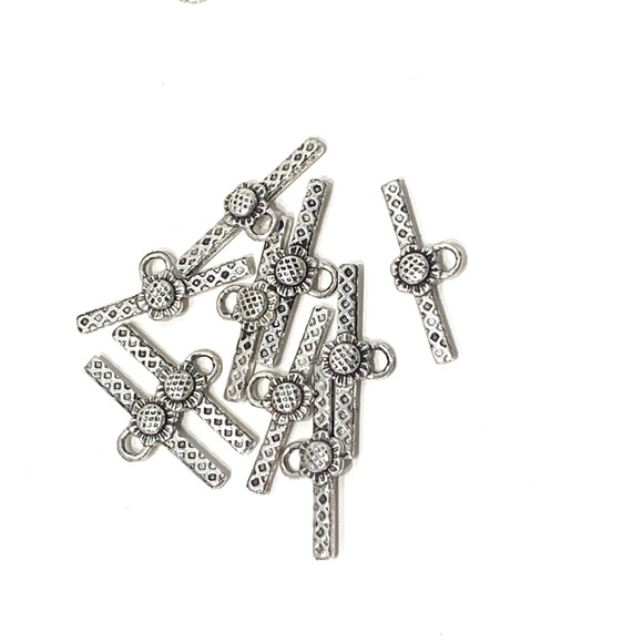 36 sets of toggle clasps for jewelry making. - Picture 3 of 5